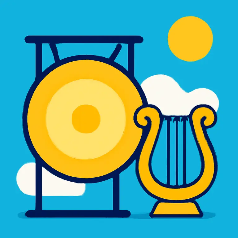 Муза Гонг - обложка пазла