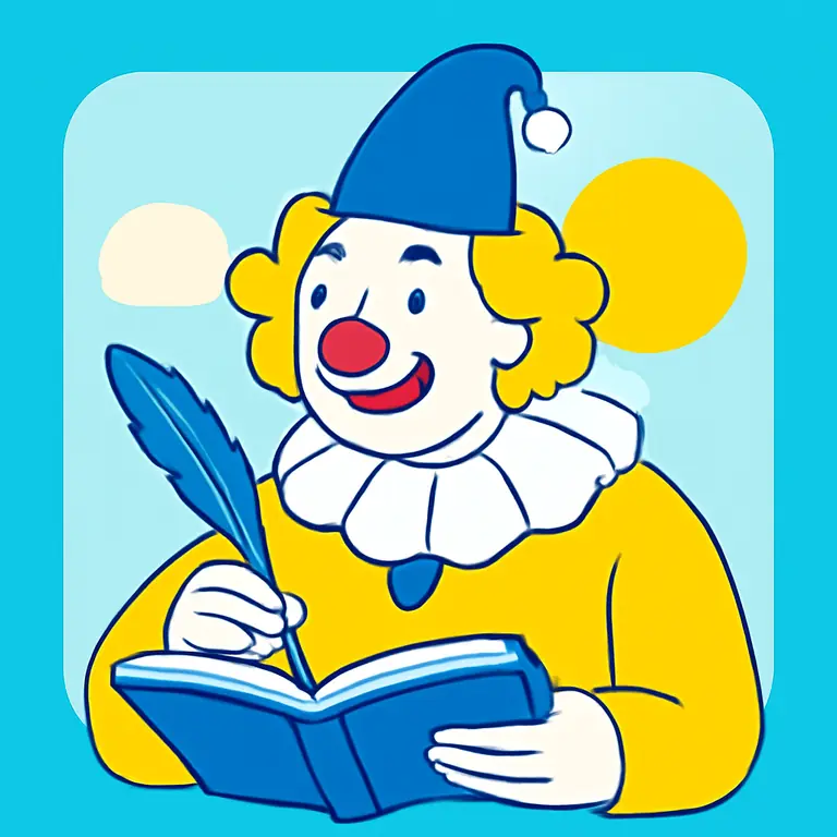 Поэтичный Клоун - обложка пазла