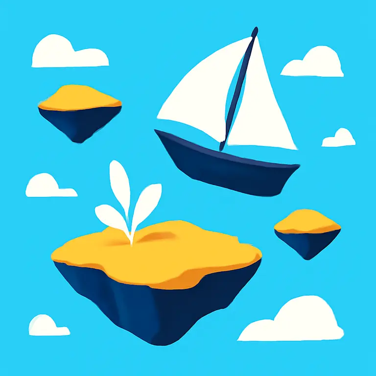 Летящий Архипелаг - обложка пазла