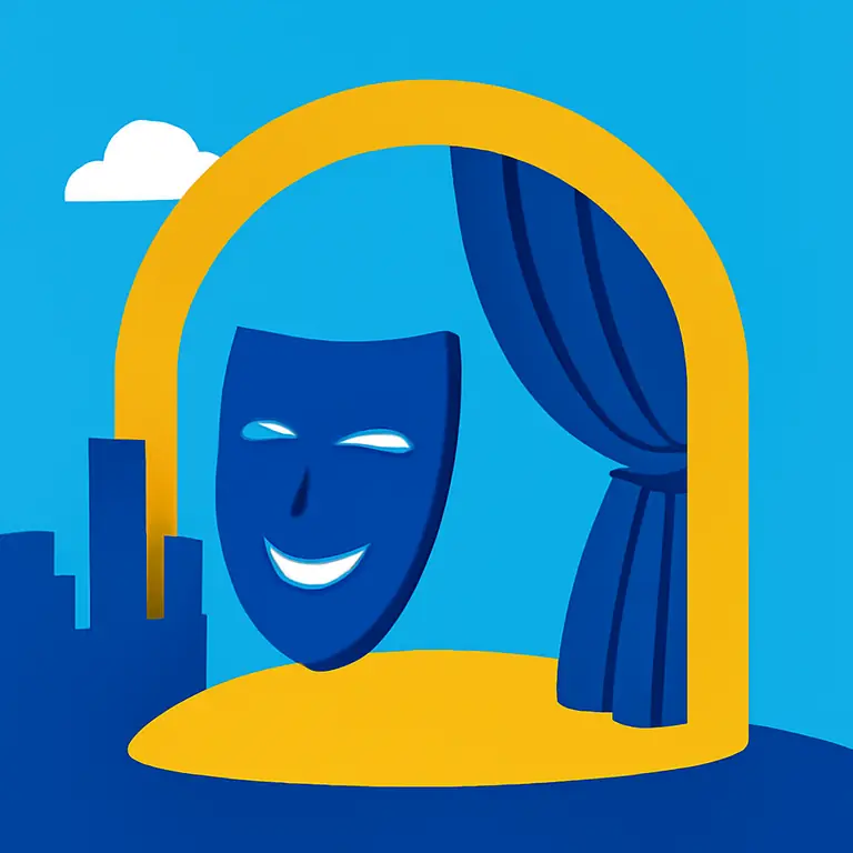 Городская Сцена - обложка пазла