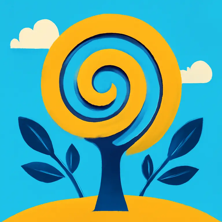 Лесная Спираль - обложка пазла