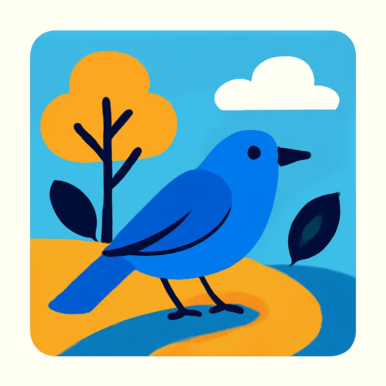 Тропы и птицы - обложка пазла