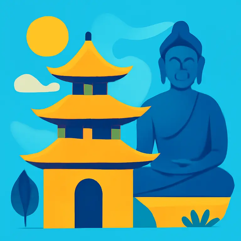 Тайны Азии - обложка пазла