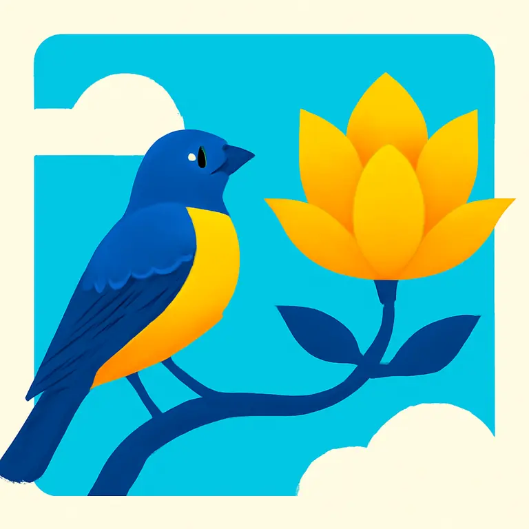 Птицы Востока - обложка пазла