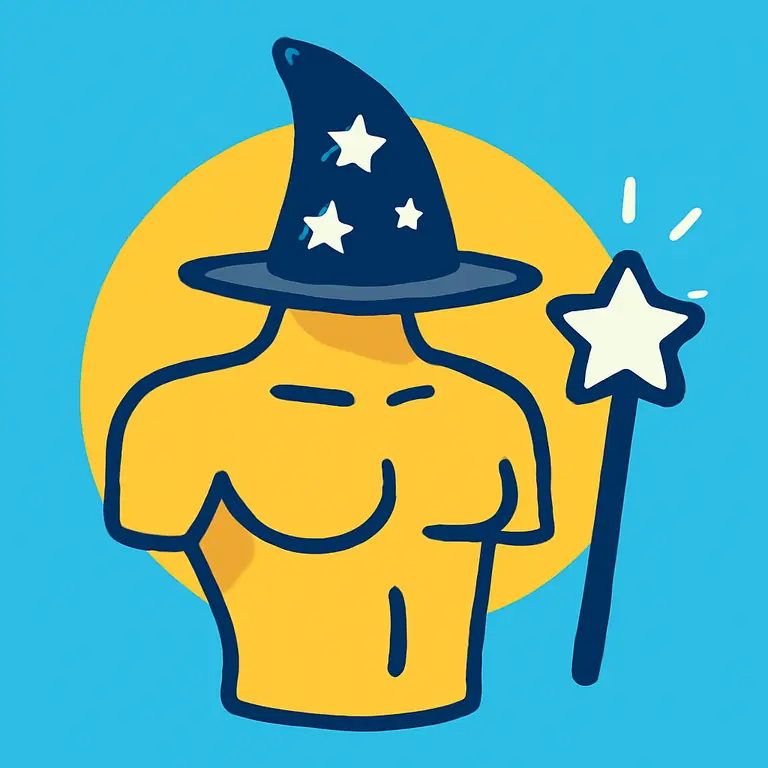 Волшебный торс - обложка пазла