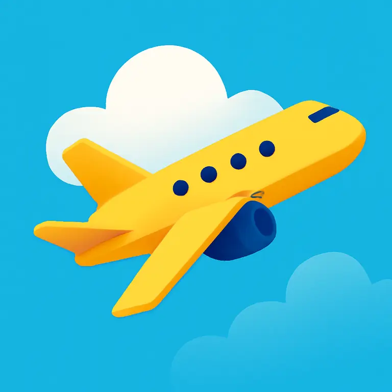 Небесный полет - обложка пазла