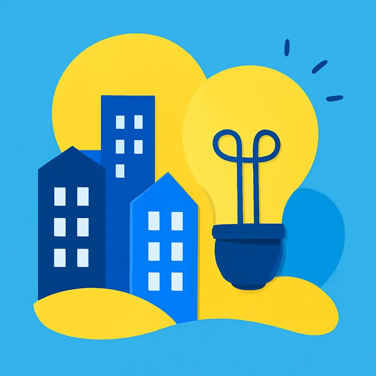 Город и вдохновение - обложка пазла