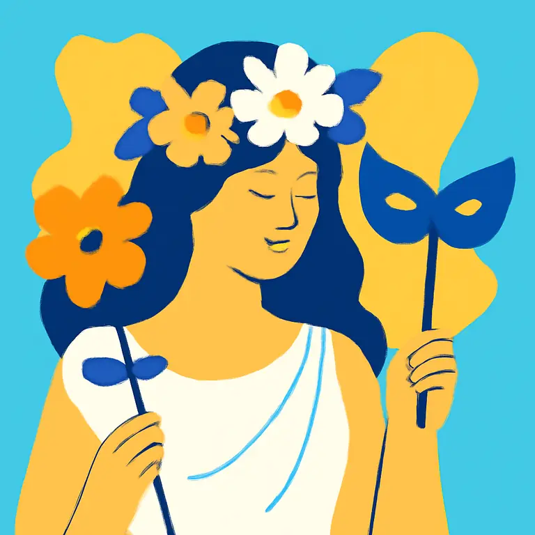 Карнавал Флоры - обложка пазла