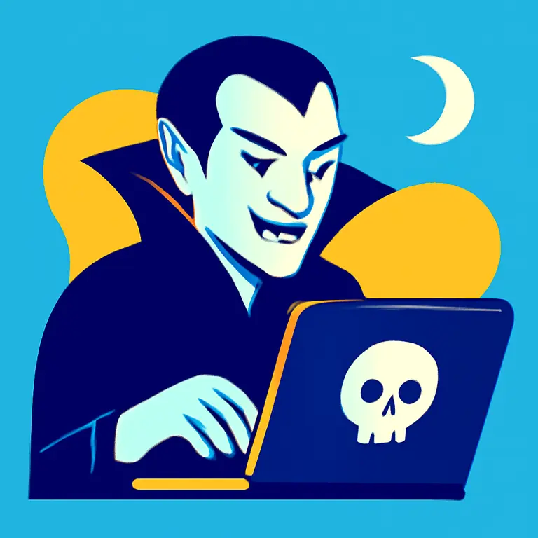 Вампирский Хакер - обложка пазла