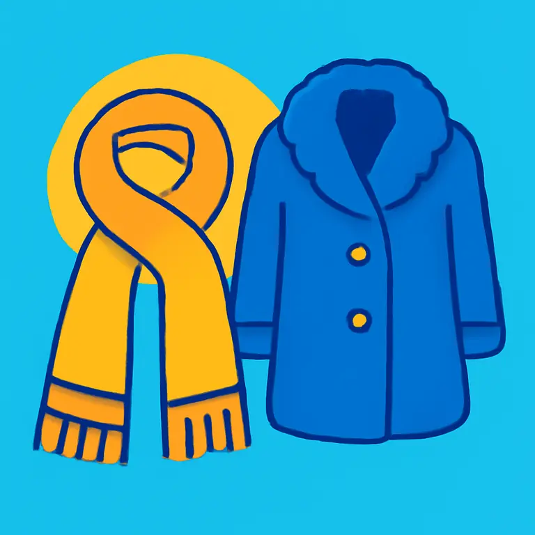 Шарф и Шуба - обложка пазла