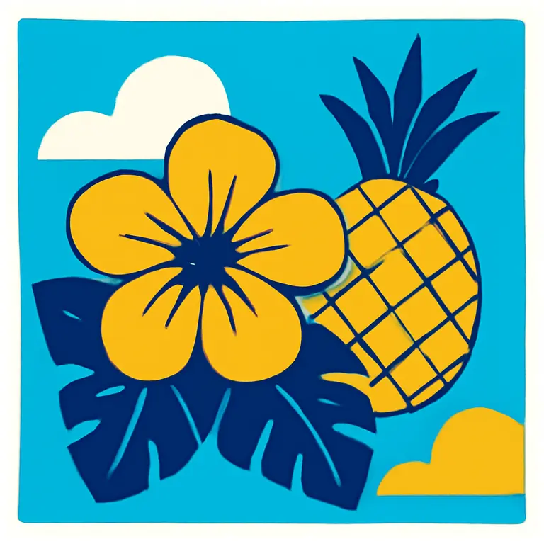 Тропические тайны - обложка пазла