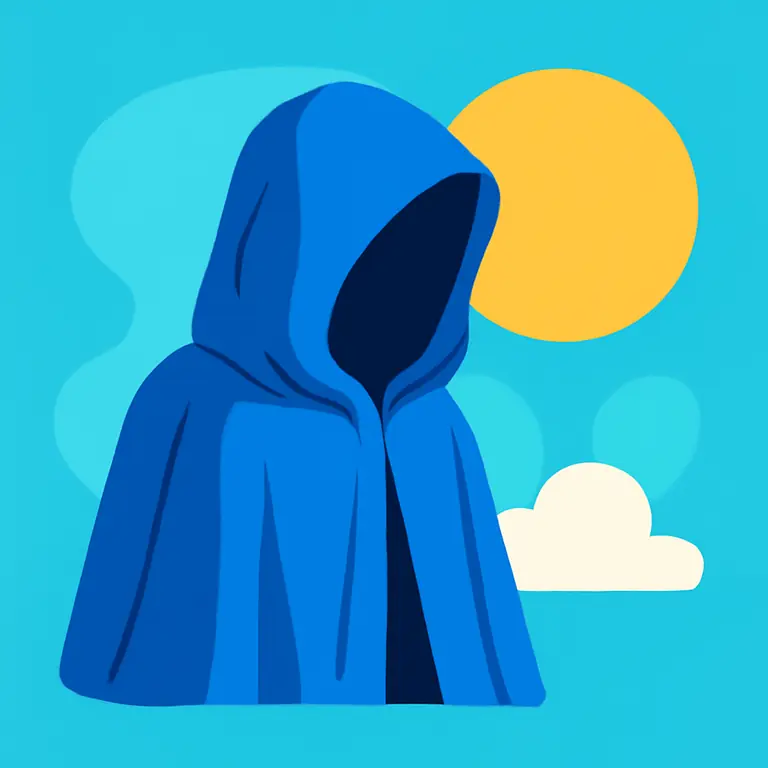 Лазурный мантия - обложка пазла