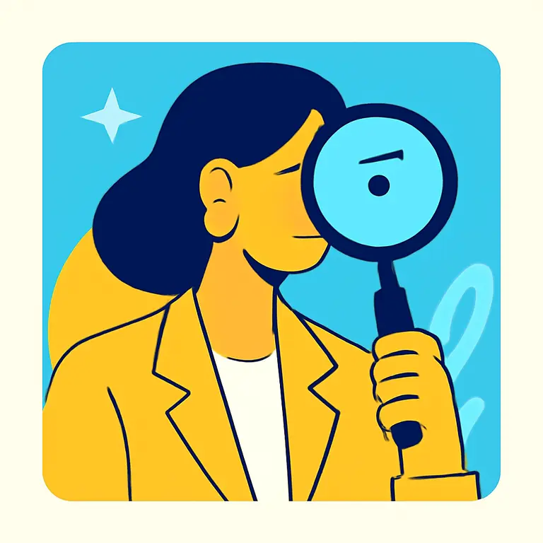 Модный взгляд - обложка пазла