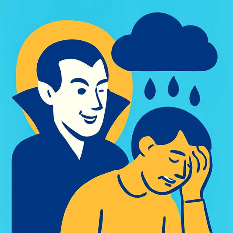 Вампиры и депрессия - обложка пазла