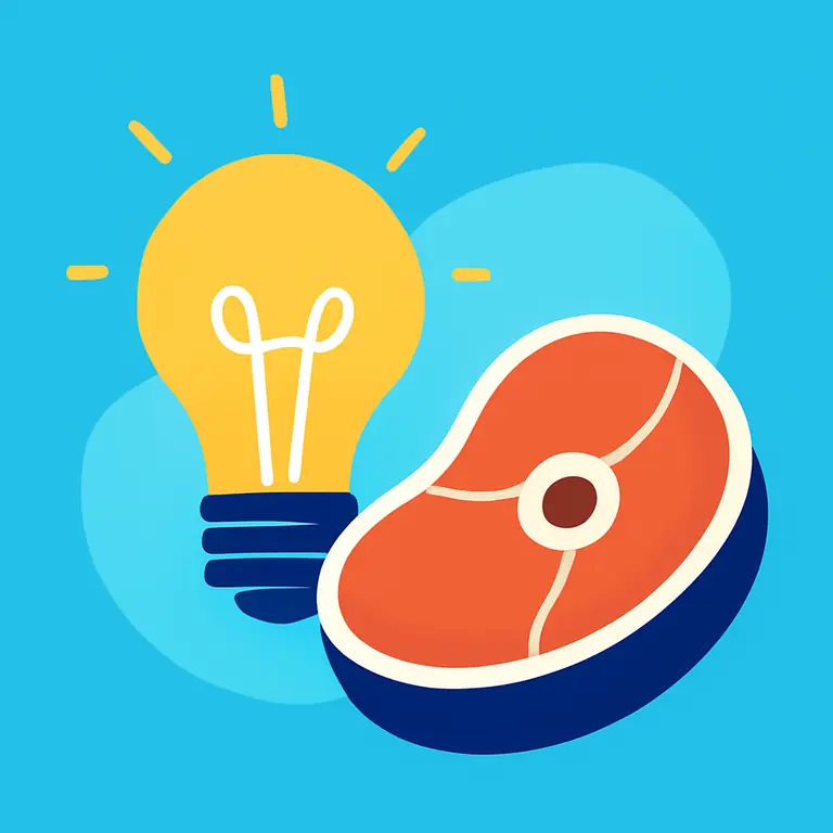 Свет и Мясо - обложка пазла