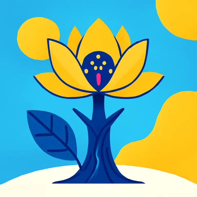 Древесный Лотос - обложка пазла