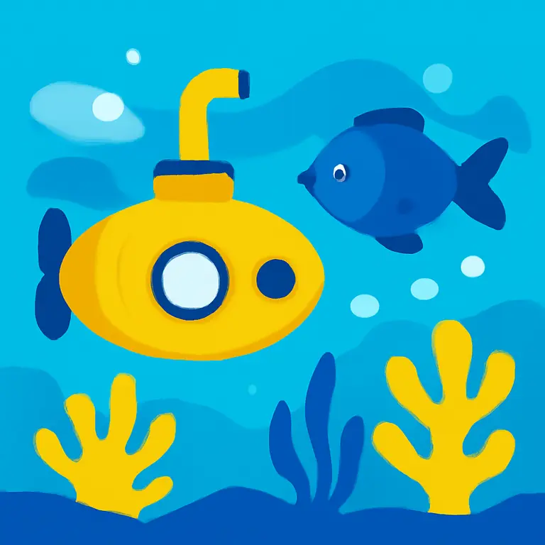 Подводный мир - обложка пазла