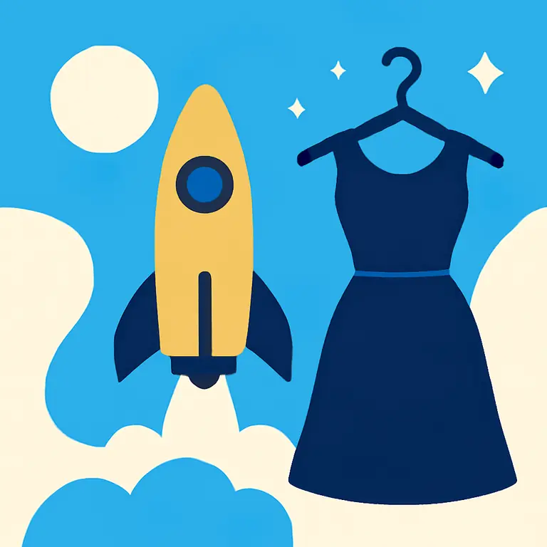 Космос и стиль - обложка пазла