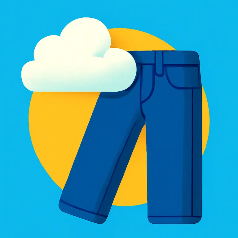 Облака и Джинсы - обложка пазла