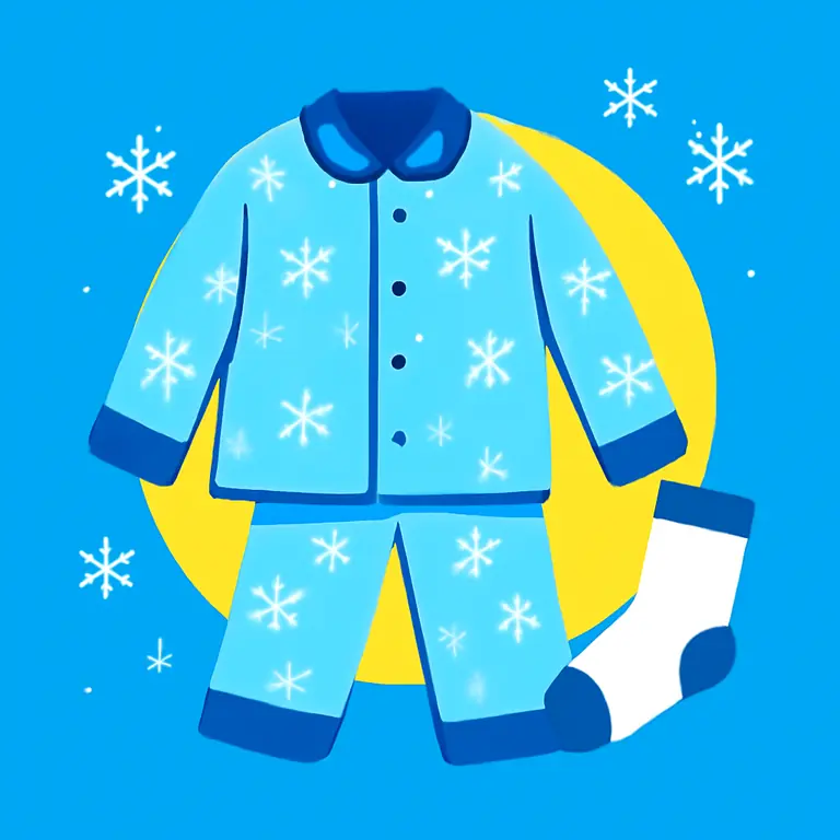 Зимняя Пижама - обложка пазла