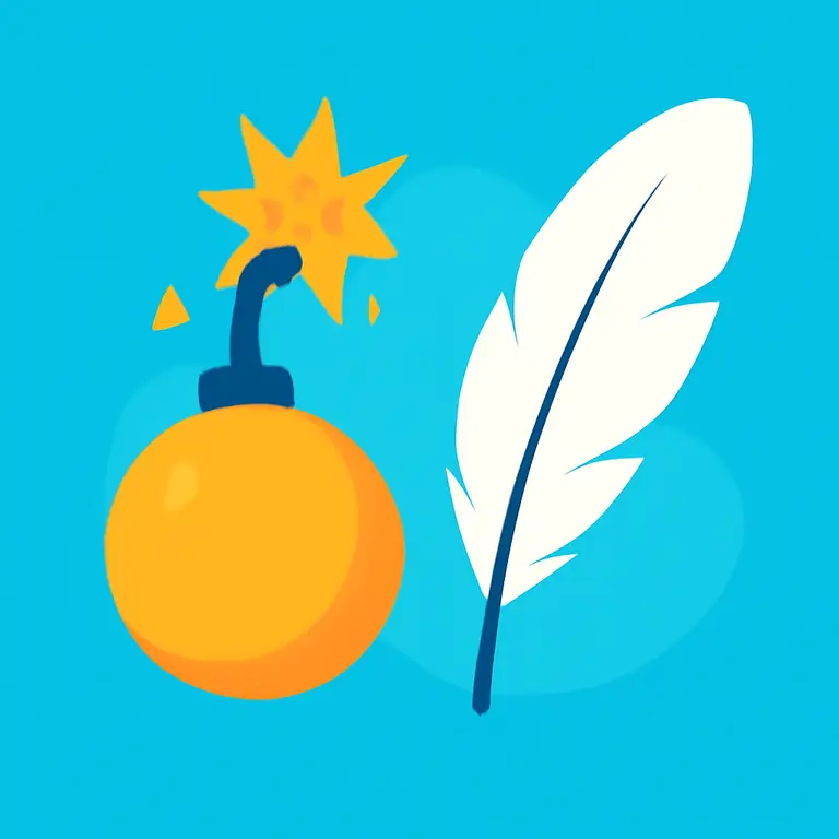 Взрыв и Легкость - обложка пазла