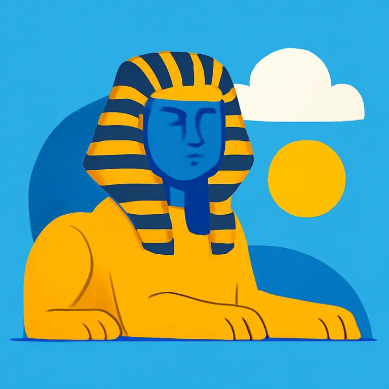 Хмурый Сфинкс - обложка пазла