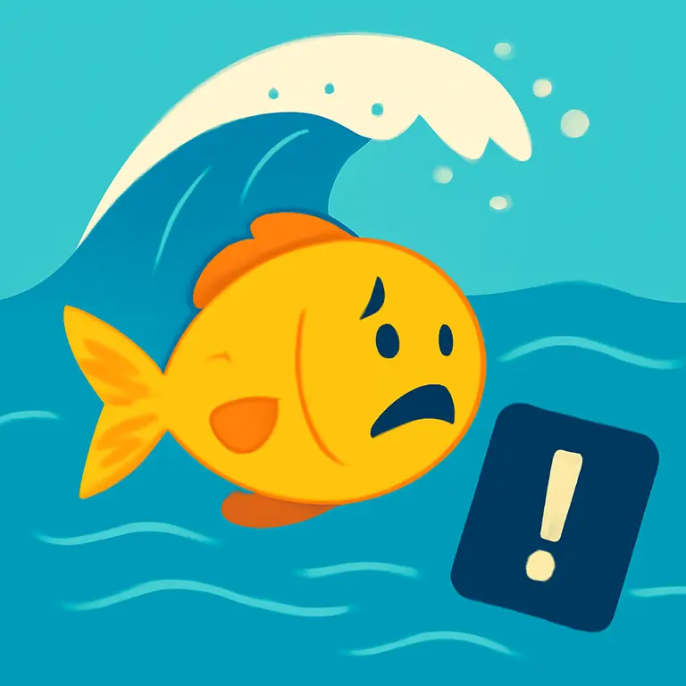 Океанская паника - обложка пазла