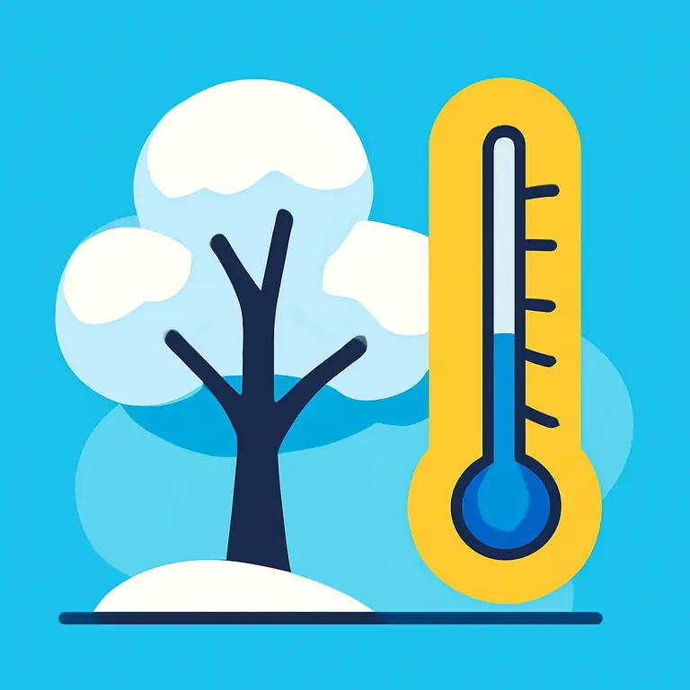 Тревожный мороз - обложка пазла