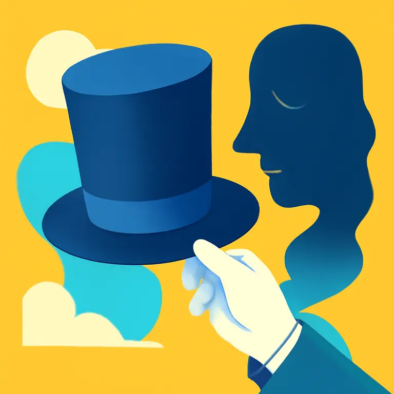 Тени Шляпника - обложка пазла