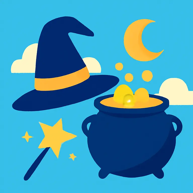 Ведьмина магия - обложка пазла