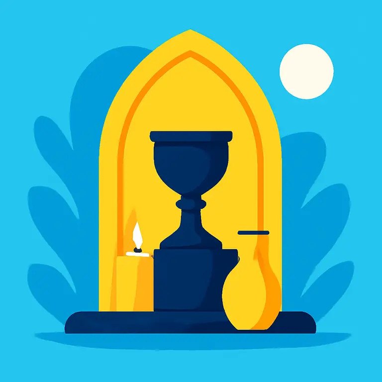 Тайный алтарь - обложка пазла