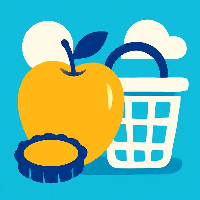 Вкусный Базар - обложка пазла