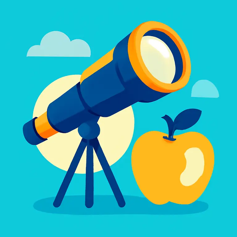 Вкусный телескоп - обложка пазла