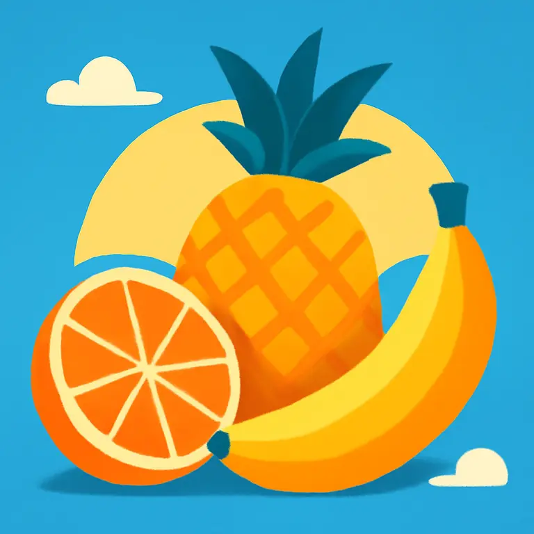 Фруктовый Карнавал - обложка пазла