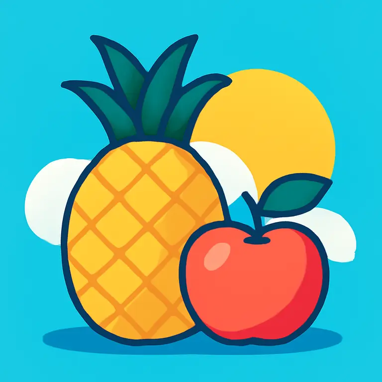 Фруктовый рай - обложка пазла