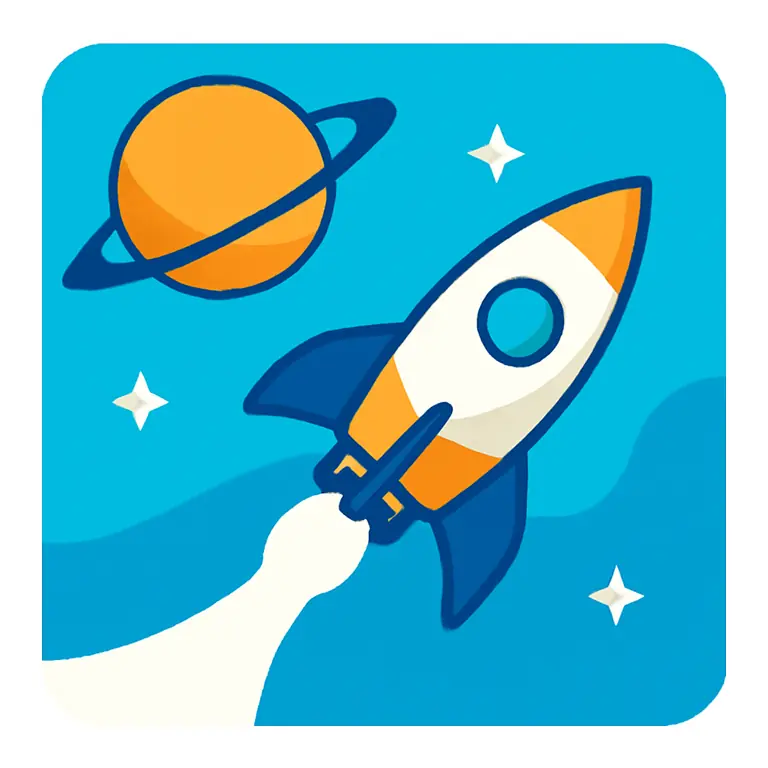 Космический полёт - обложка пазла