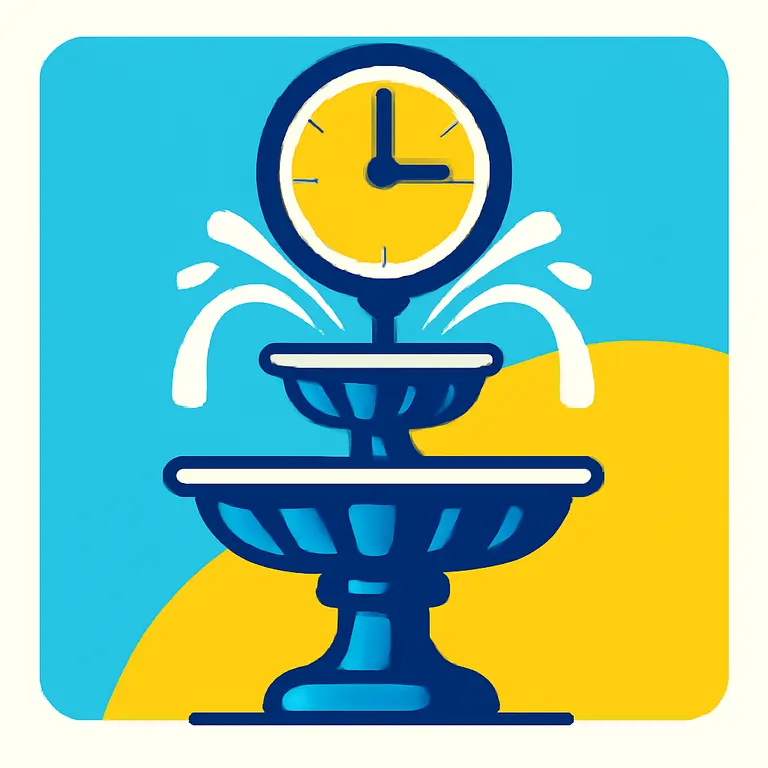 Фонтан Времён - обложка пазла