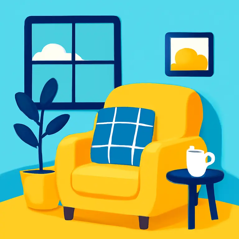 Уютный уголок - обложка пазла