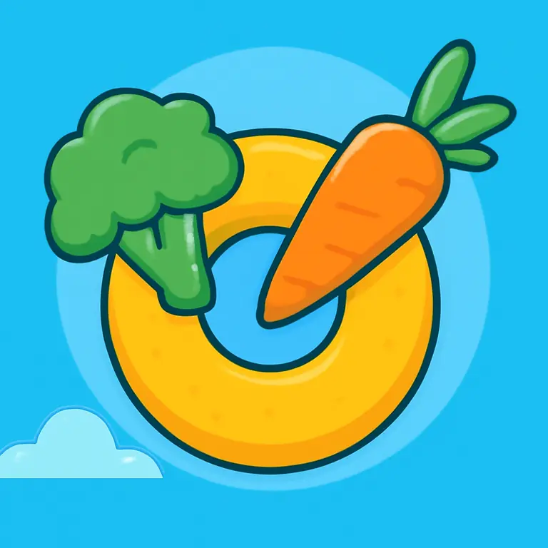 Овощное кольцо - обложка пазла