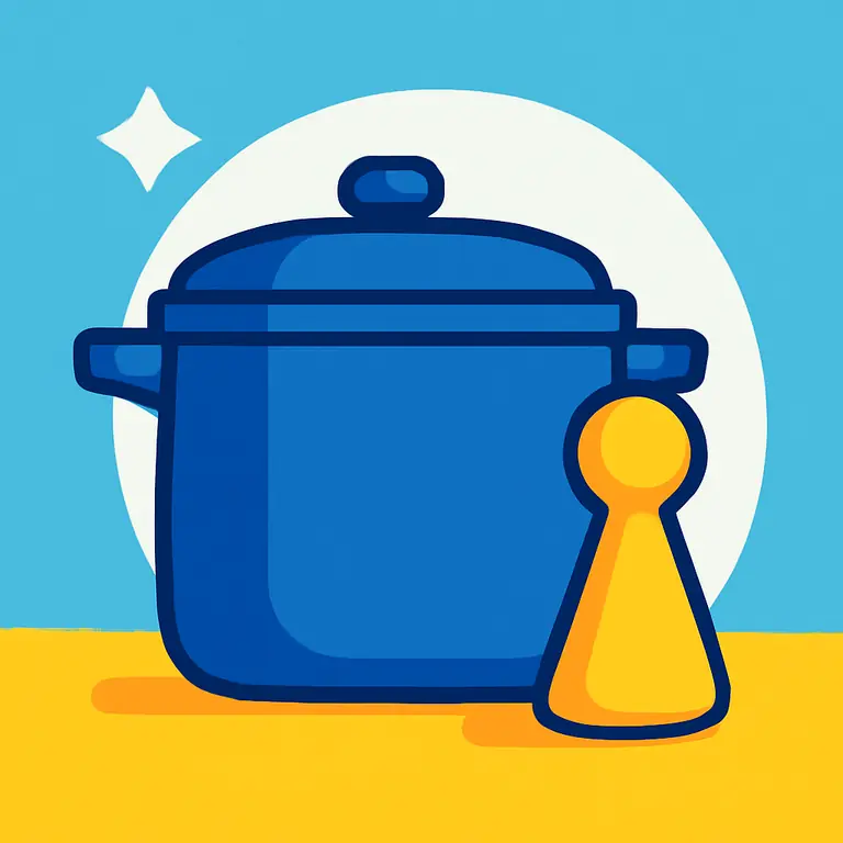 Кухня и игра - обложка пазла