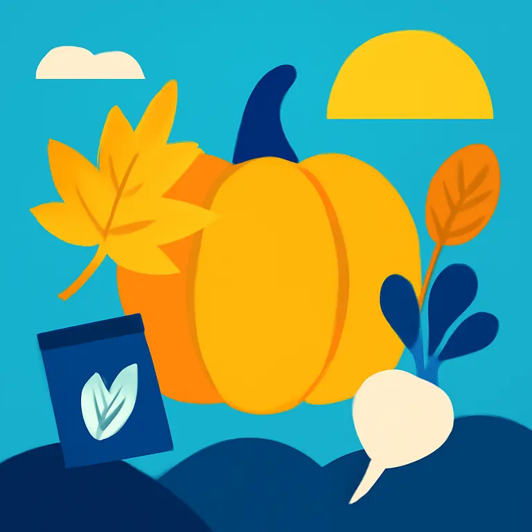 Осенний Огород - обложка пазла