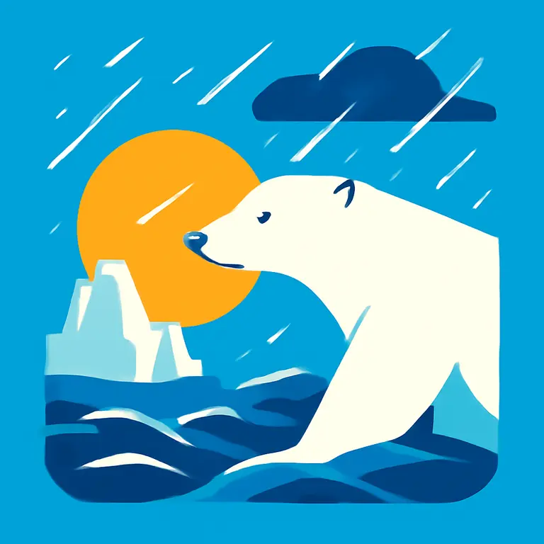 Полярный шторм - обложка пазла