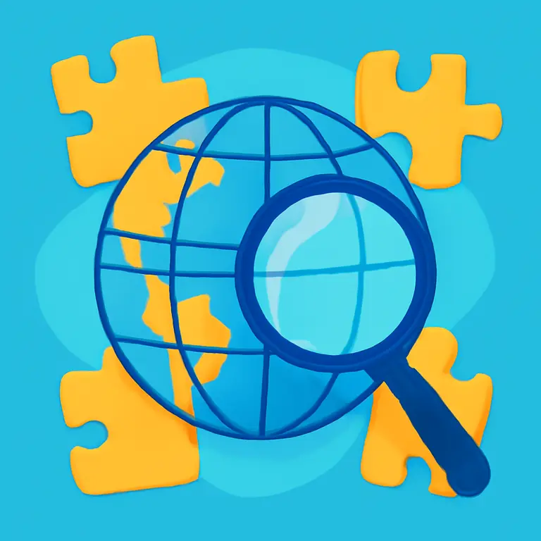 ГеоИнтрига - обложка пазла