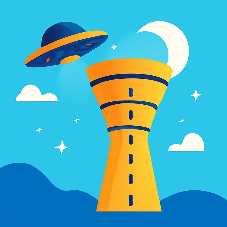 Внеземная Башня - обложка пазла