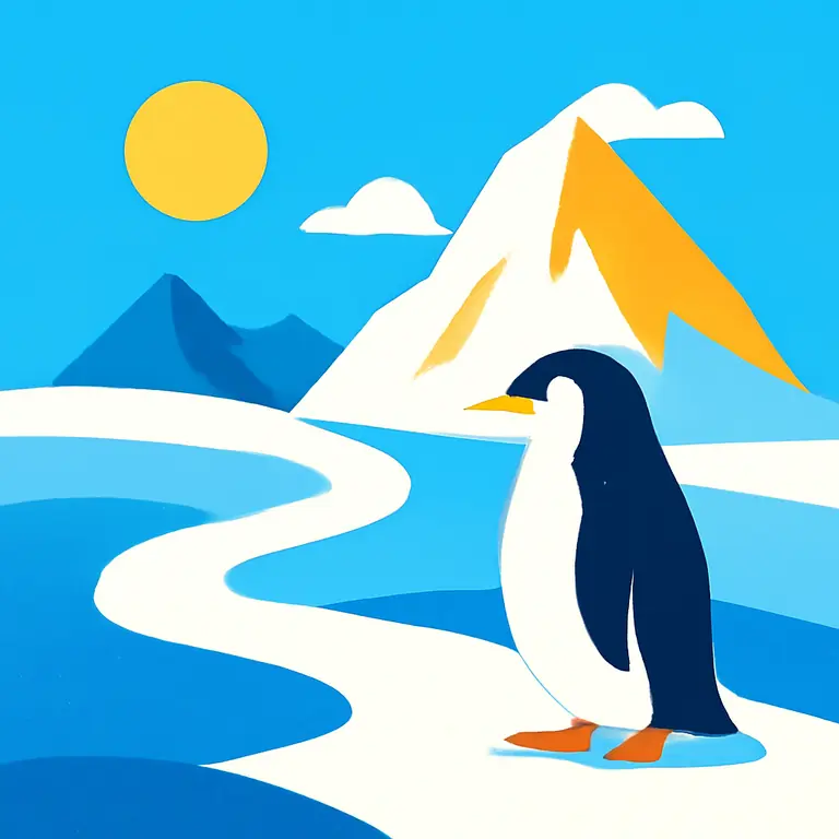 Антарктическая тропа - обложка пазла