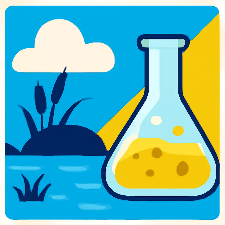 Болота и Аммиак - обложка пазла