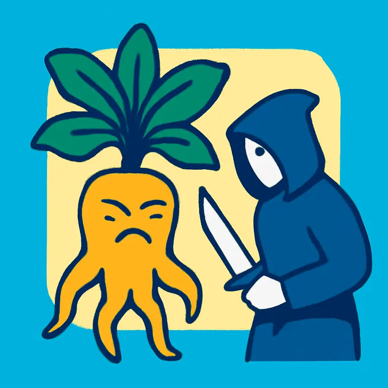 Мандрагора и мститель - обложка пазла