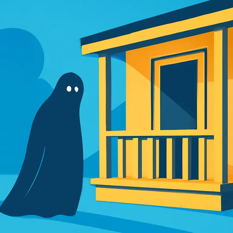 Чужак и веранда - обложка пазла