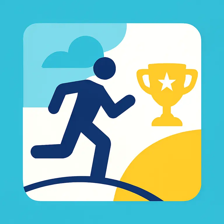 Спорт Марафон - обложка пазла