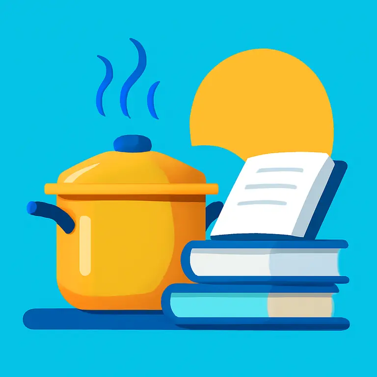 Кухня и учёба - обложка пазла